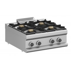 CUCINA A GAS 4 FUOCHI DA BANCO