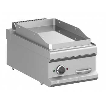 FRY TOP PROFESSIONALE ELETTRICO DA BANCO PIASTRA LISCIA CROMATA - PROFONDITA' 70 cm