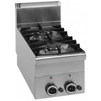 CUCINA A GAS 2 FUOCHI DA BANCO