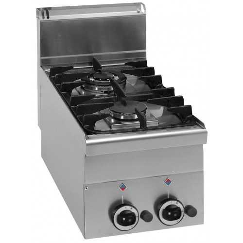 CUCINA A GAS 2 FUOCHI DA BANCO