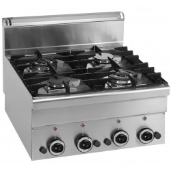 CUCINA A GAS 4 FUOCHI DA BANCO