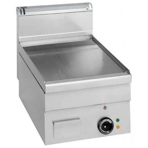 FRY TOP ELETTRICO DA BANCO PIASTRA LISCIA
