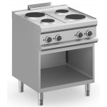 CUCINA ELETTRICA PROFESSIONALE 4 PIASTRE TONDE