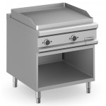 FRY TOP ELETTRICO PROFESSIONALE PIASTRA RIGATA