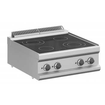 CUCINA IN VETROCERAMICA 4 PIASTRE ELETTRICHE