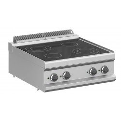 CUCINA IN VETROCERAMICA 4 PIASTRE ELETTRICHE