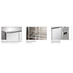 TAVOLO REFRIGERATO 2 PORTE