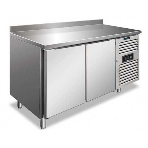 TAVOLO REFRIGERATO 2 PORTE IN ACCIAIO...