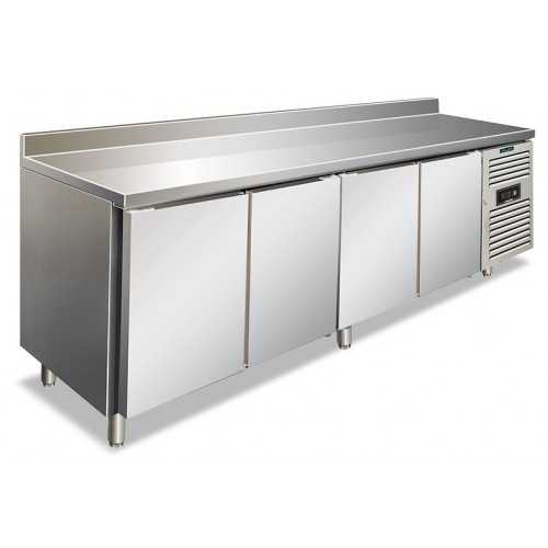 TAVOLO REFRIGERATO 4 PORTE IN ACCIAIO...