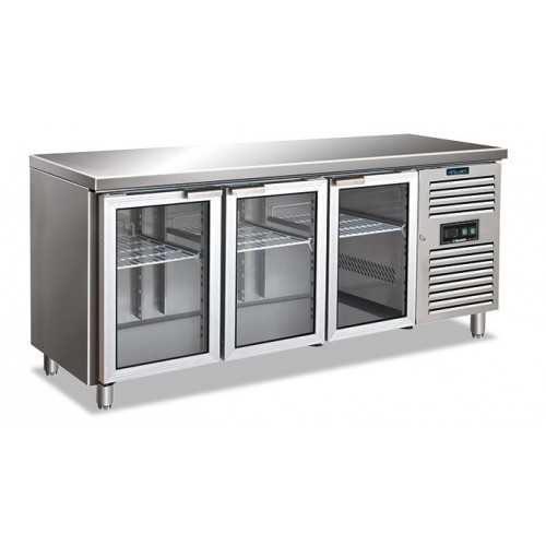 BANCO FRIGO PORTE IN VETRO