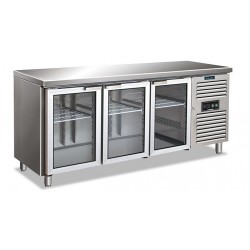 BANCO FRIGO PORTE IN VETRO