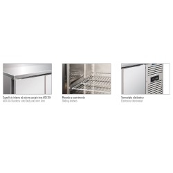 BANCO FRIGO PORTE IN VETRO