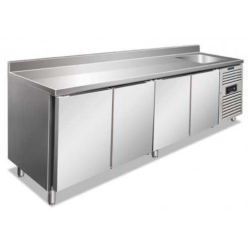 TAVOLO REFRIGERATO CON LAVELLO