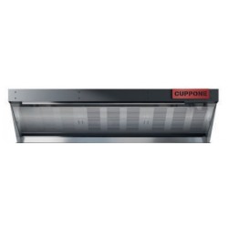 CAPPA CON ASPIRATORE A 5 VELOCITA' - PORTATA 700 m³/h - DIMENSIONI cm L 131,2 X P 121,2 X H 41,3