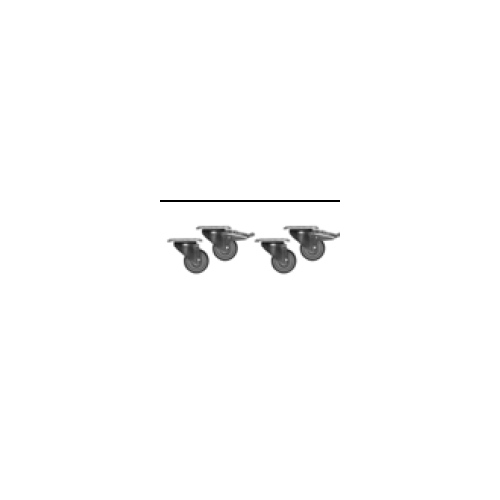 KIT DI NR. 4 RUOTE (2 CON FRENO + 2... KIT DI NR. 4 RUOTE (2 CON FRENO + 2...