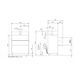 LAVAOGGETTI CESTO 131X70 - COMANDI DIGITALI - KIT BRILLANTANTE E KI...