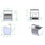 BANCO ESPOSITIVO REFRIGERATO