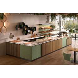 ARREDO COMPLETO PER PASTICCERIA PANETTERIA