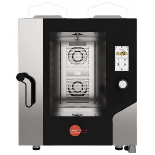 FORNO PER RISTORANTE A GAS CONVEZIONE CON VAPORE DIRETTO