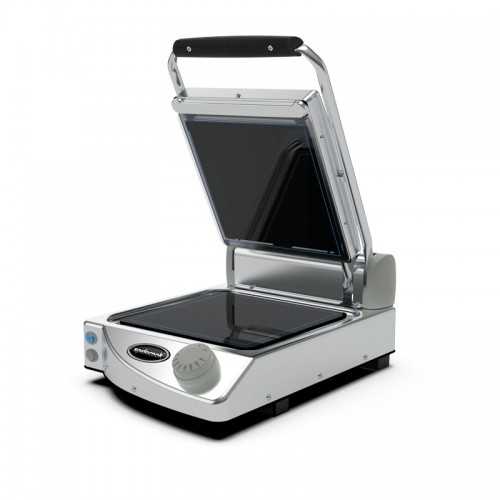 PIASTRA GRILL ELETTRICA IN VETROCERAMICA - PIASTRA INFERIORE LISCIA...
