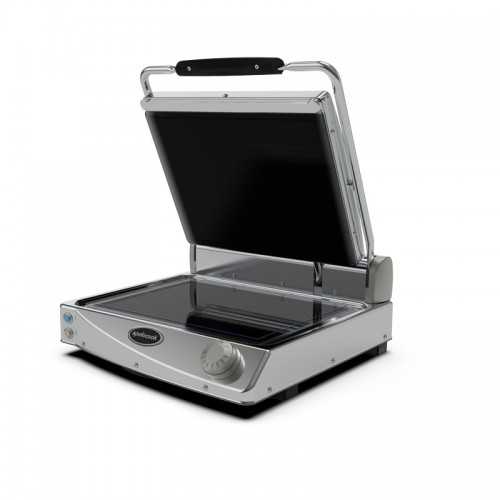 PIASTRA GRILL ELETTRICA IN VETROCERAMICA - PIASTRA INFERIORE LISCIA...