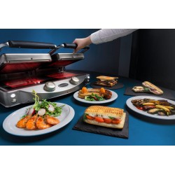 PIASTRA GRILL ELETTRICA IN VETROCERAMICA - PIASTRA INFERIORE LISCIA...