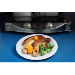 PIASTRA GRILL ELETTRICA IN VETROCERAMICA - PIASTRA INFERIORE LISCIA...