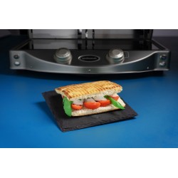 PIASTRA GRILL ELETTRICA IN VETROCERAMICA - PIASTRA INFERIORE LISCIA...
