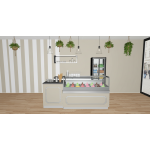 ARREDO COMPLETO PER GELATERIA