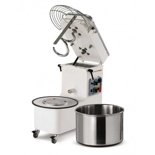 IMPASTATRICE SPIRALE VASCA ESTRAIBILE 20 LITRI