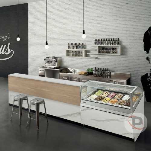 ARREDO PER GELATERIA COMPLETO