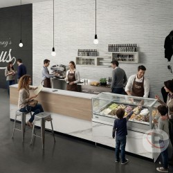 ARREDO PER GELATERIA COMPLETO