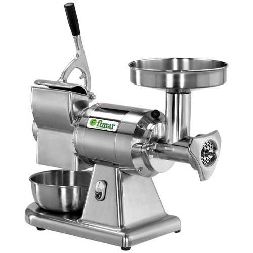 TRITACARNE GRATTUGIA PROFESSIONALE PRODUZIONE CARNE 150÷250 Kg/h - FORMAGGIO 40 Kg/h