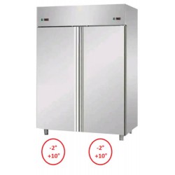 ARMADIO FRIGO 1400 LT DOPPIO MOTORE TEMPERATURA -2°/+8° VENTILATO